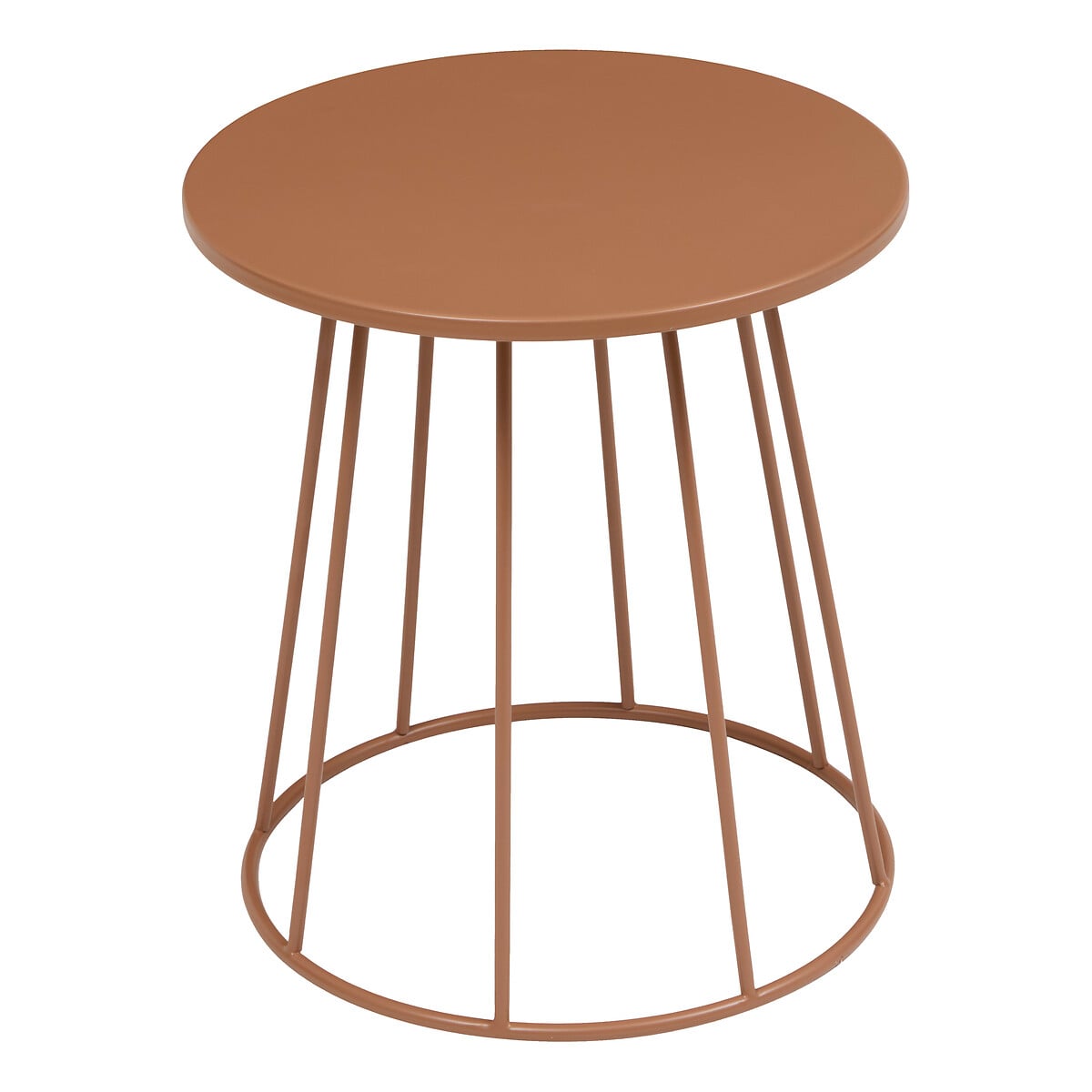 Mesa de apoio LATTE castanha 38cm