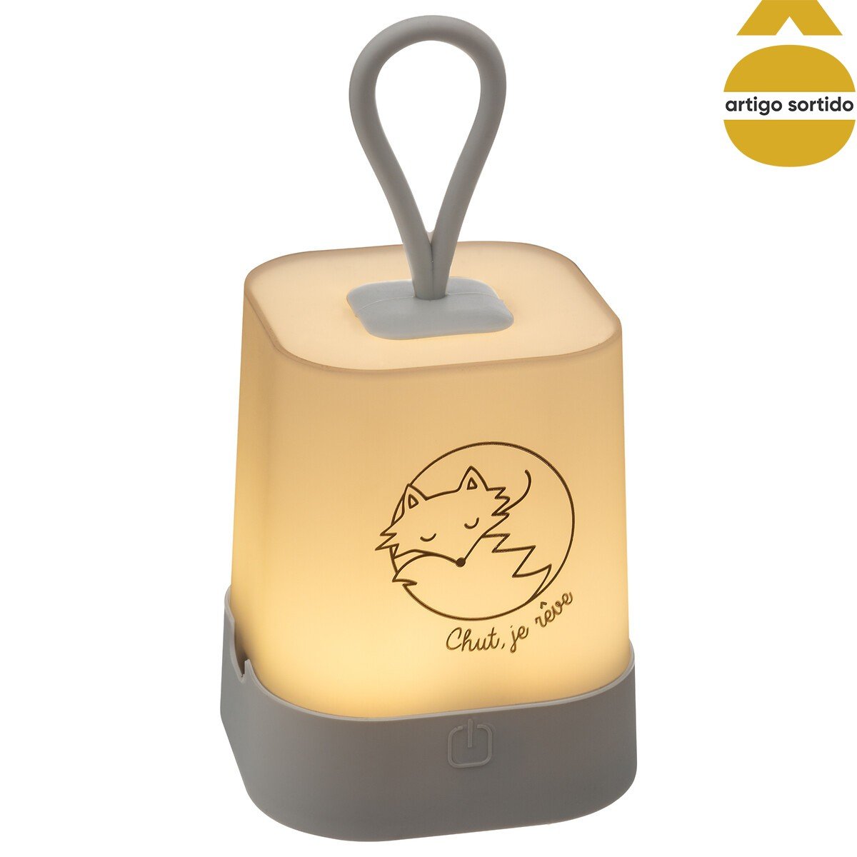 Luz de presença com base em silicone