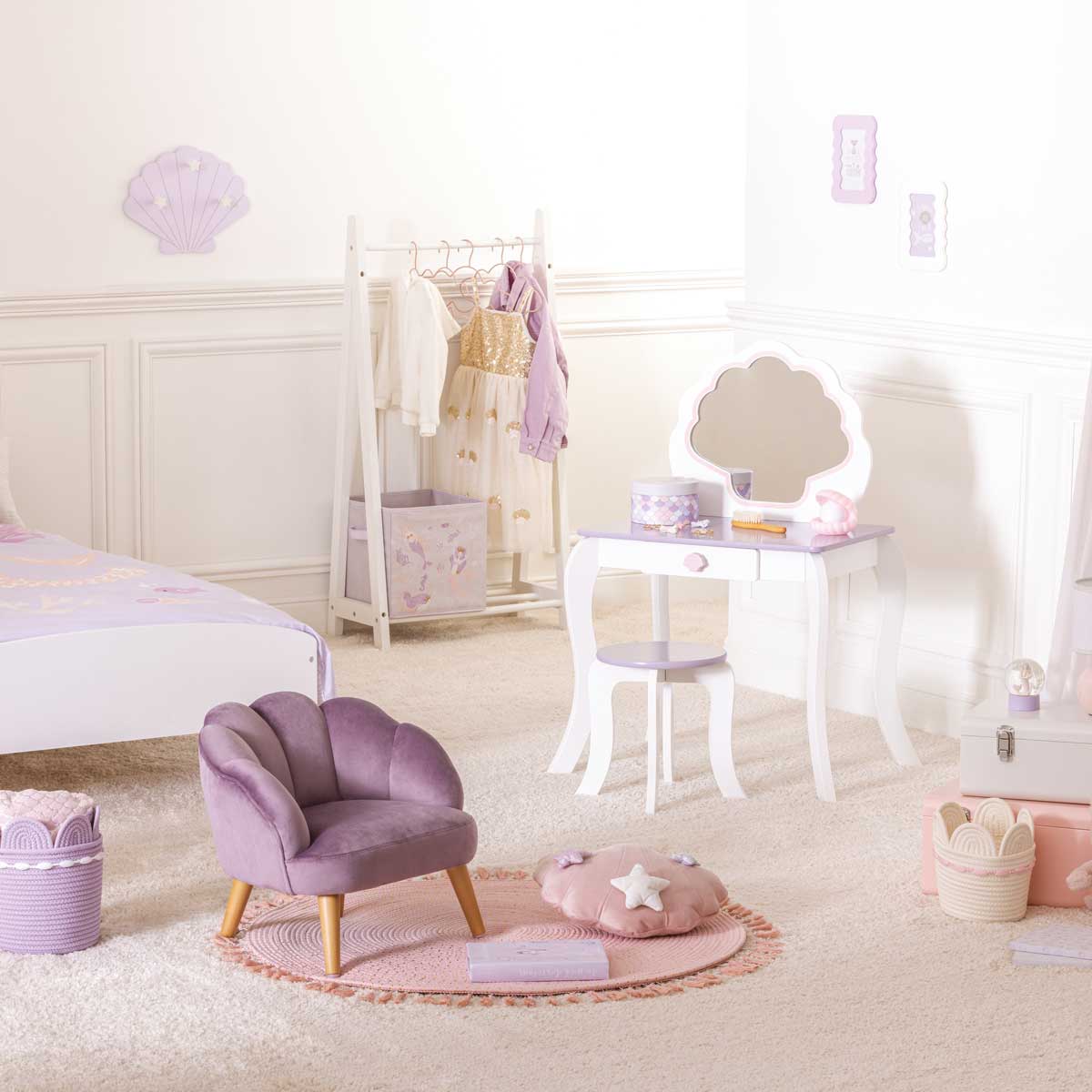 Cavalete simples branco em mdf