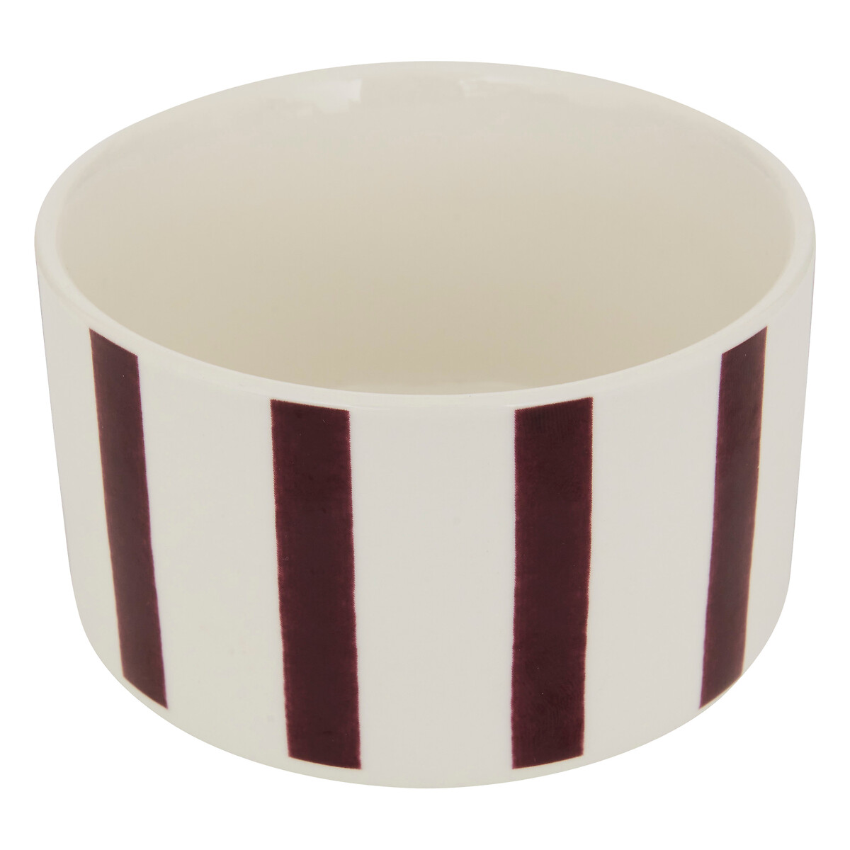 Conjunto de 4 ta&ccedil;as CHERI com t&aacute;bua em bambu