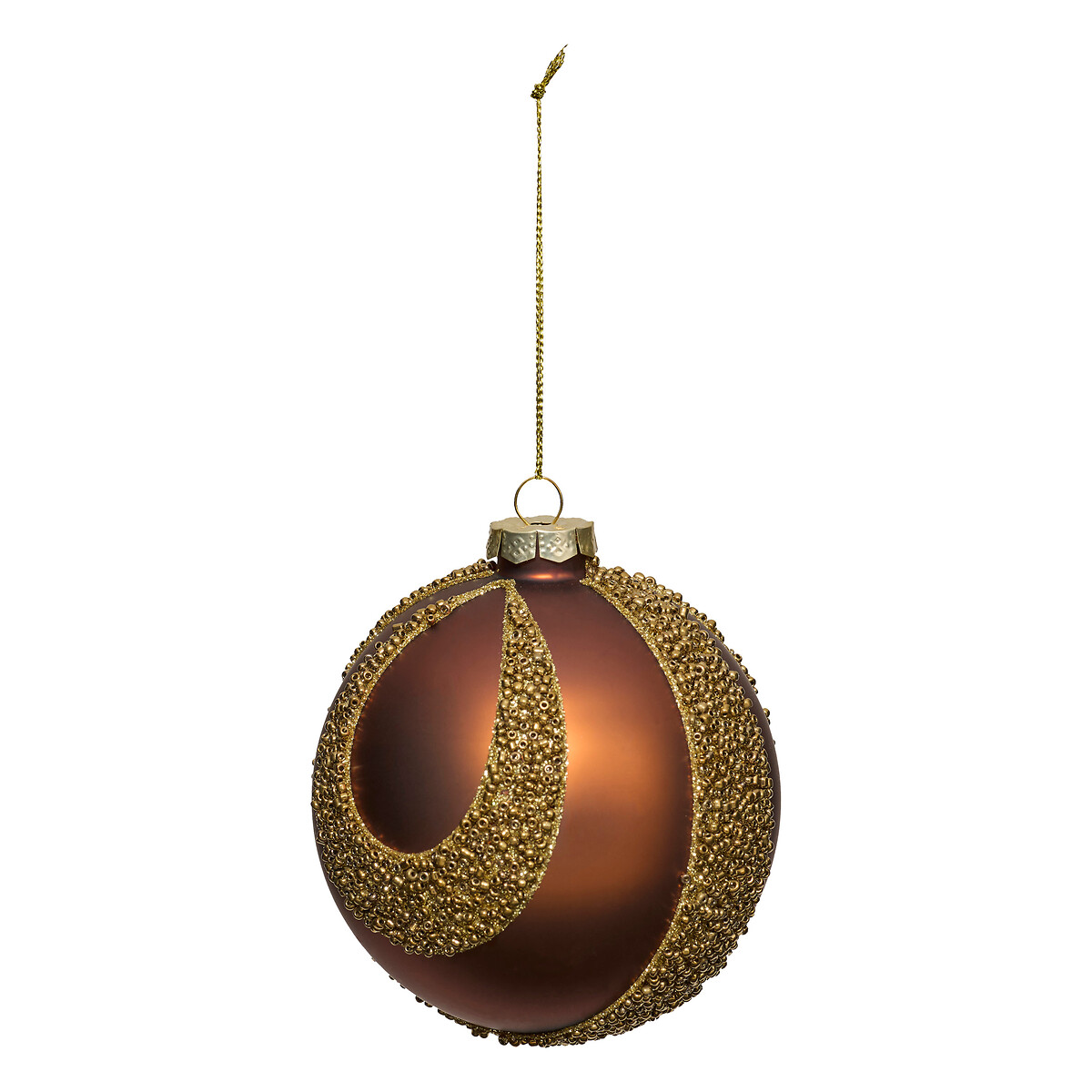 Bola de natal de lantejoulas 10cm