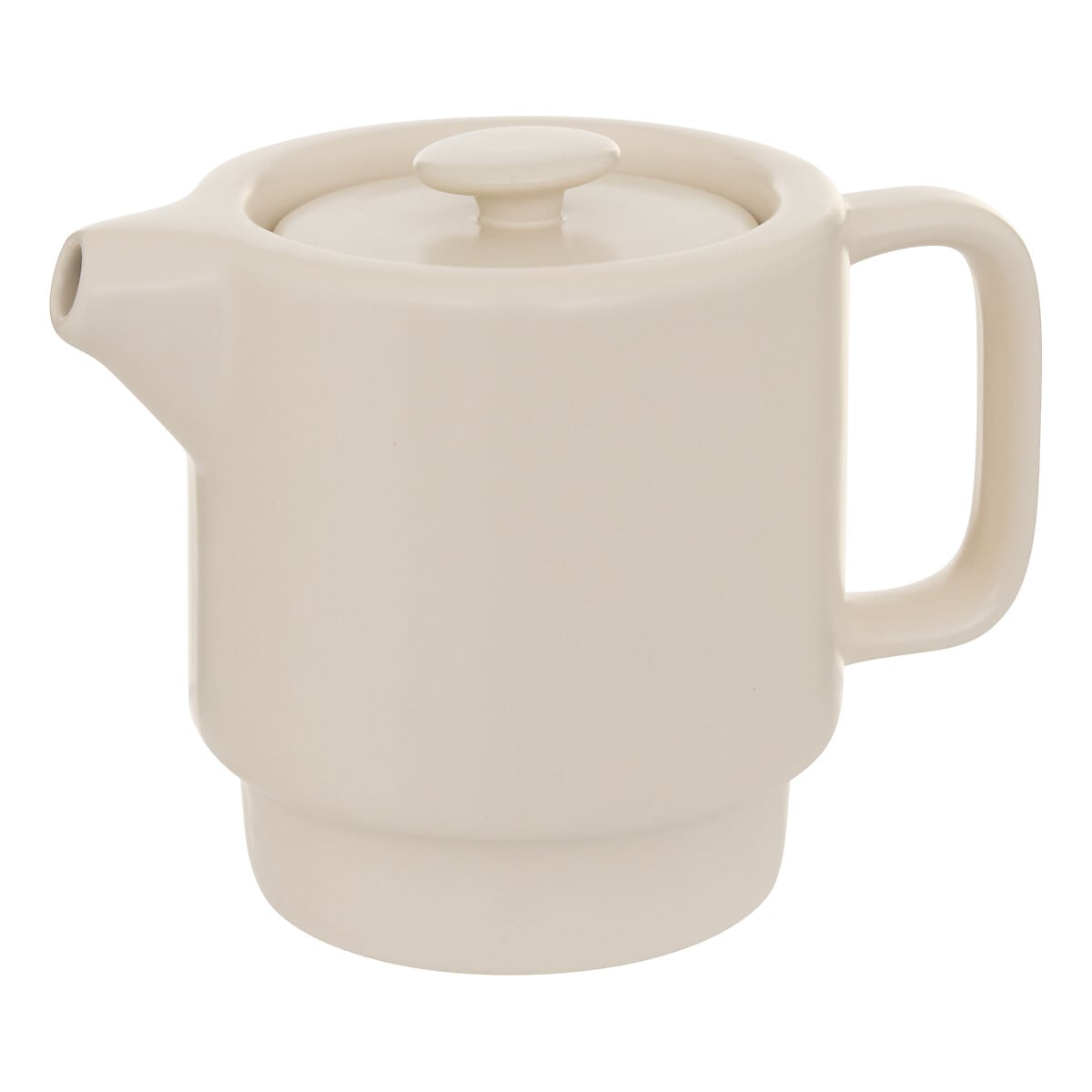 Bule com ch&aacute;vena em cer&acirc;mica