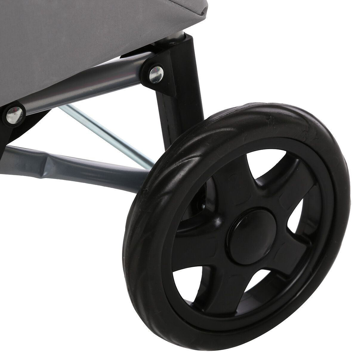 Carrinho de compras cinza