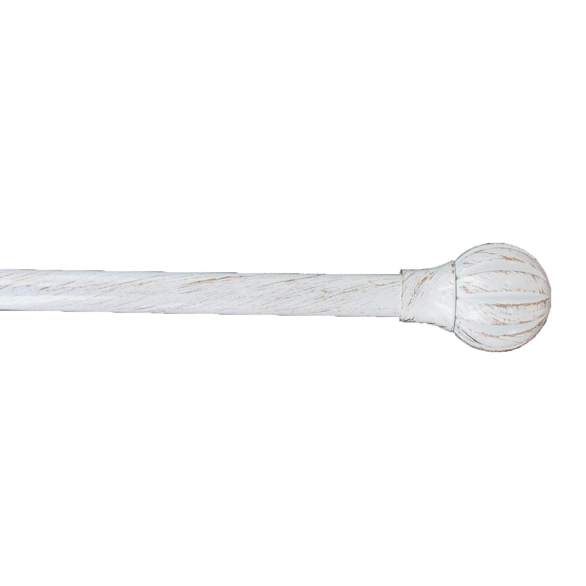 Kit var&atilde;o extens&iacute;vel branco 120-210cm
