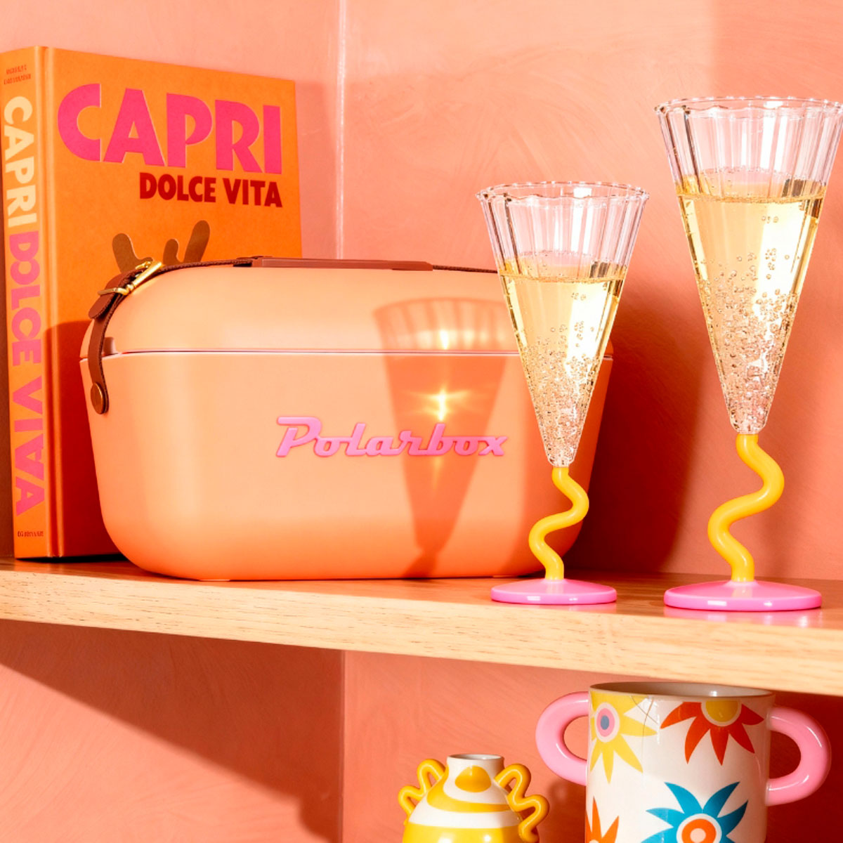 Mala t&eacute;rmica POLARBOX laranja sorbet 12l