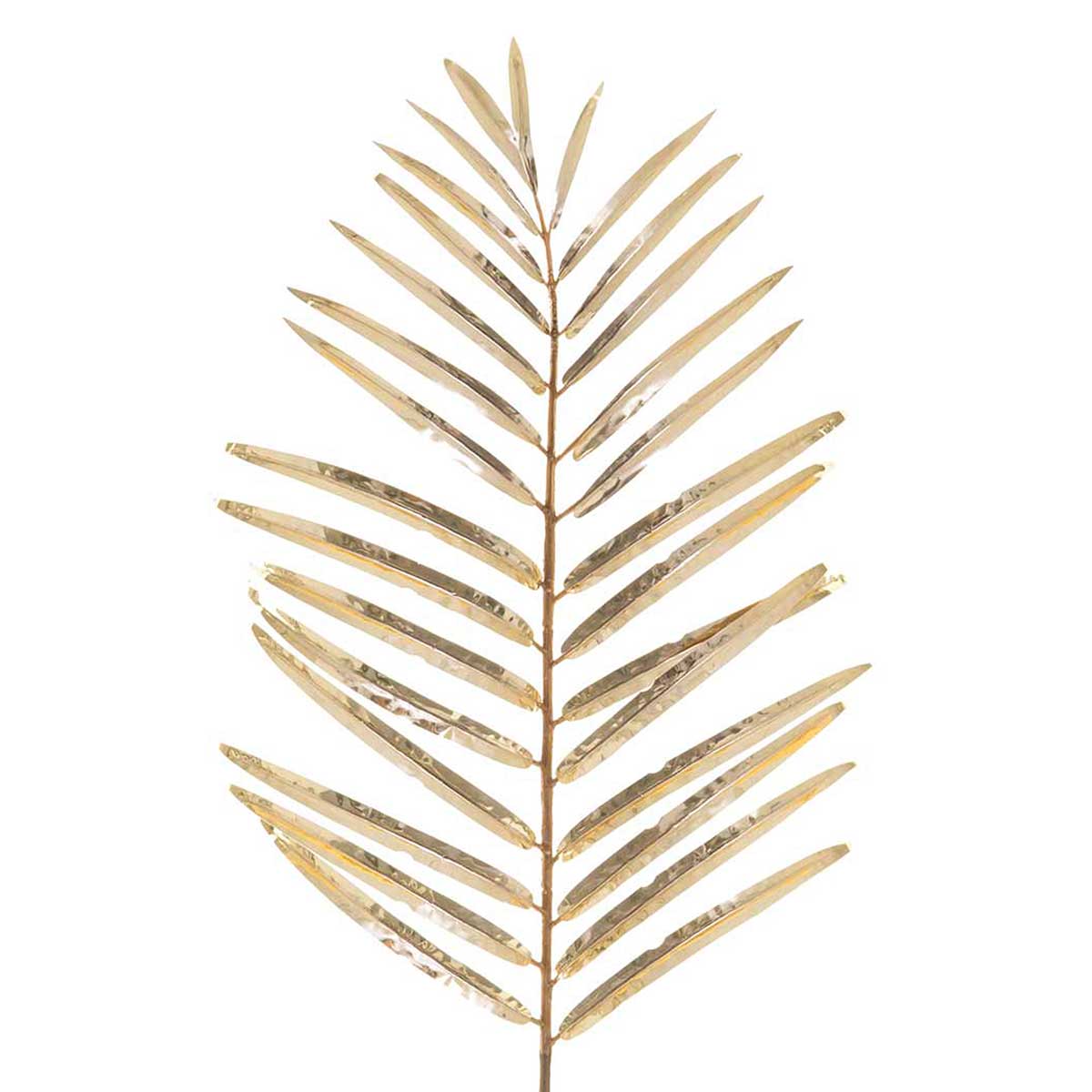 Haste Palmeira Dourada 74cm,  Haste Palmeira Dourada 74cm