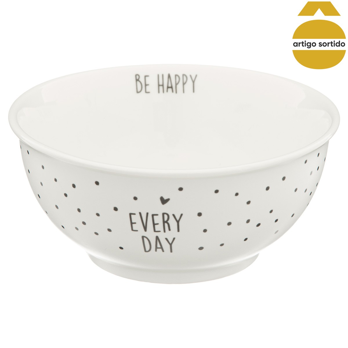 Tigela HAPPY em cerâmica 50cl