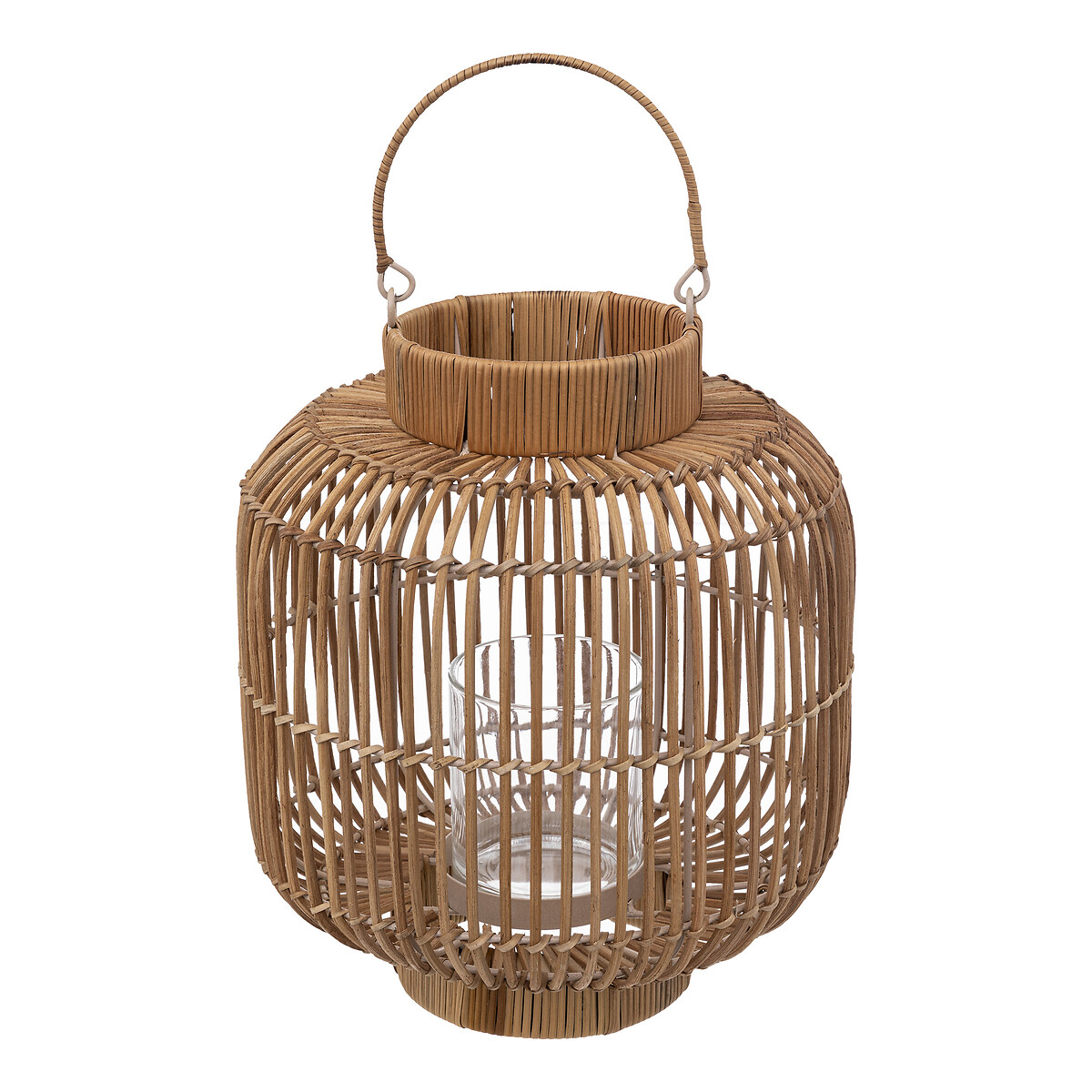 Lanterna Em Rattan Bege Ali