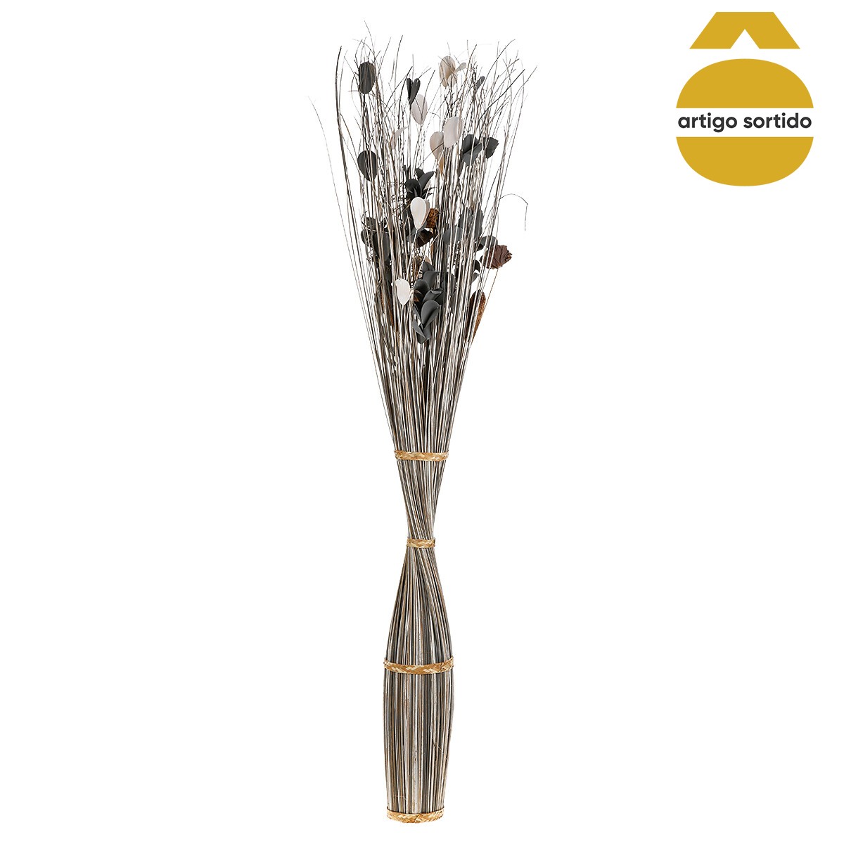 Ramo seco cinza 150cm