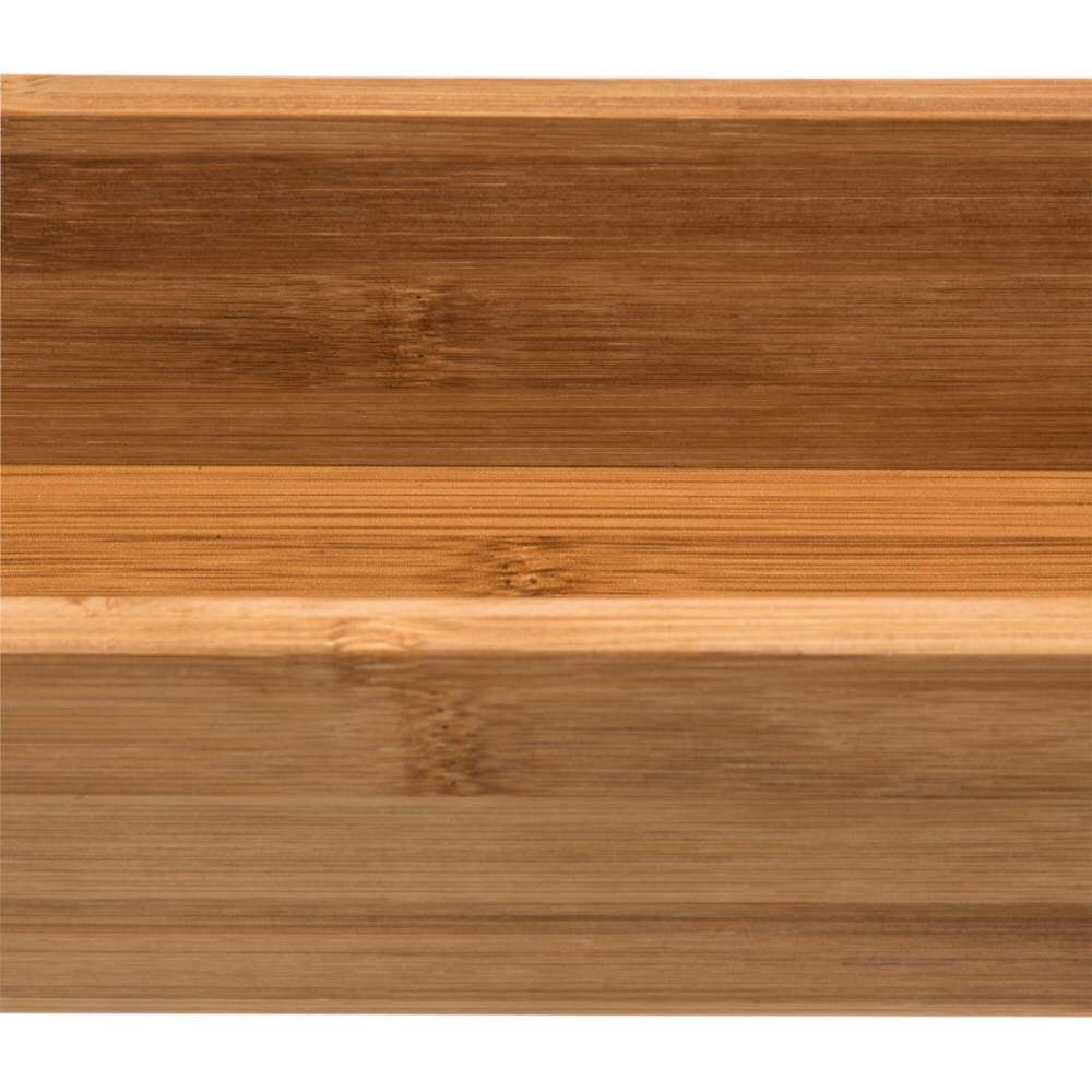 Caixa organizadora em bambu 8x38cm