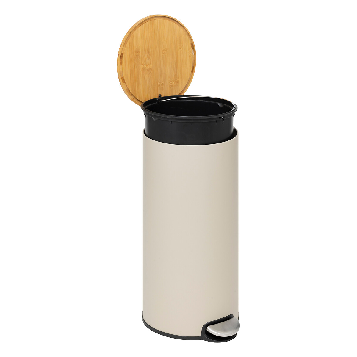 Balde do lixo MODERN bege 30L