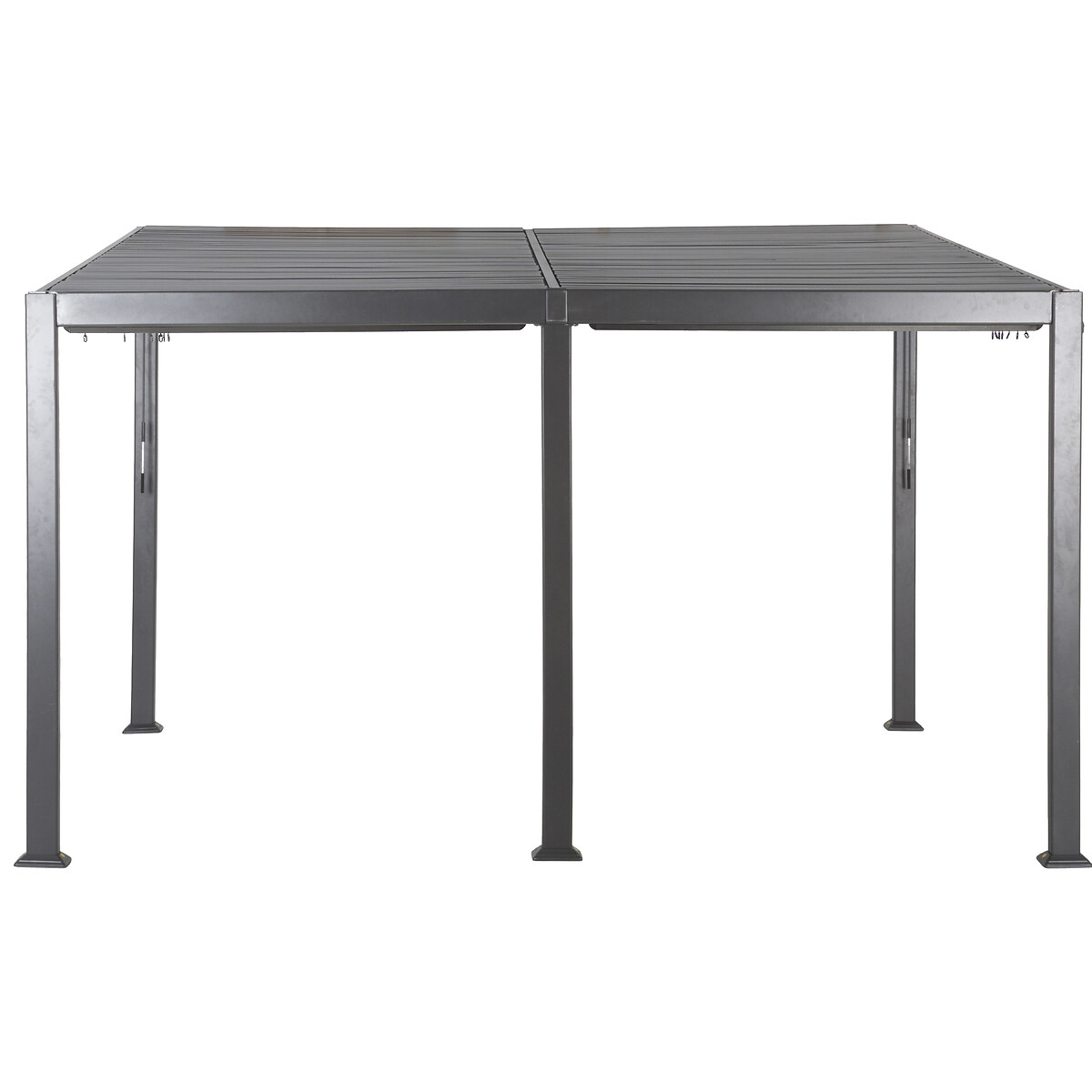 P&eacute;rgola AVILA cinza graphite 3x4m