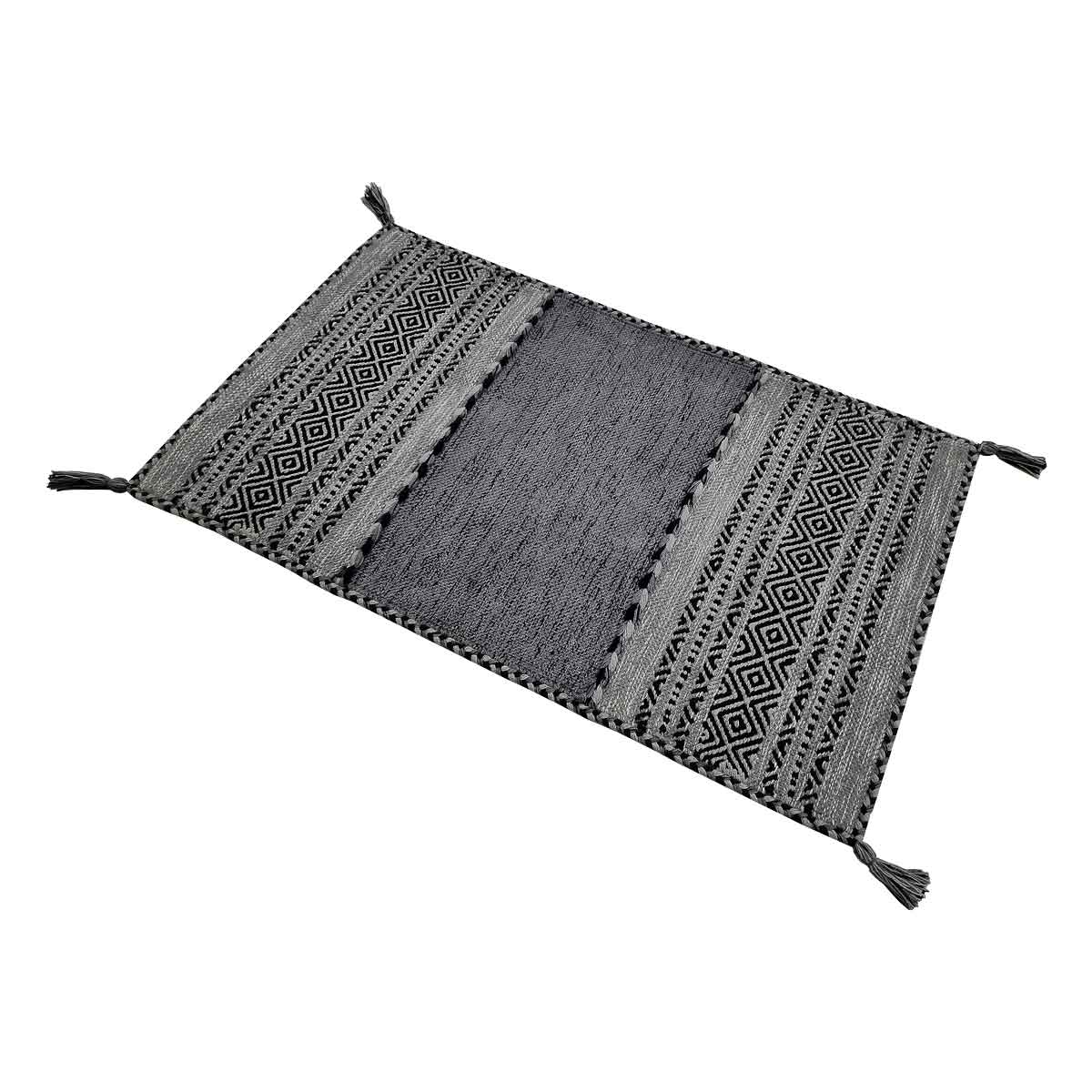 Tapete TRIBAL cinza antracite 120x160cm