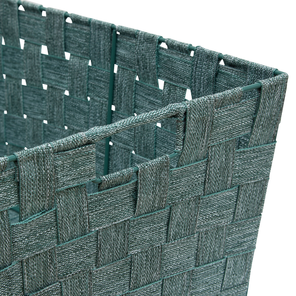 Cesto de arruma&ccedil;&atilde;o verde 38cm