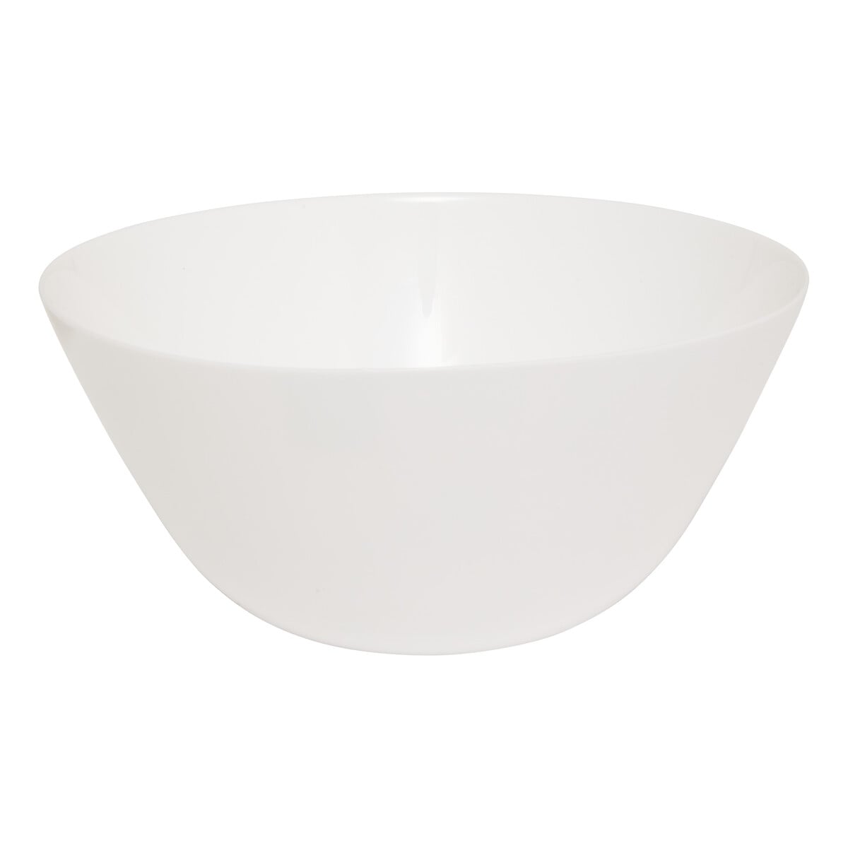 Saladeira LOUISE branca em vidro 24cm