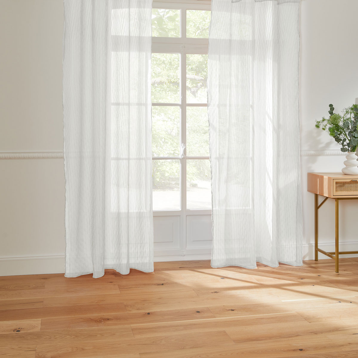 Cortina MILA branca 140x240cm