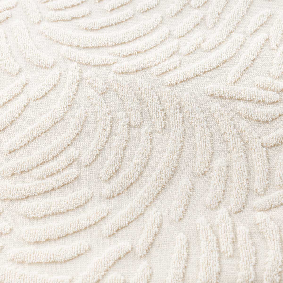 Toalha wc PURE bege em algodão 30x50cm