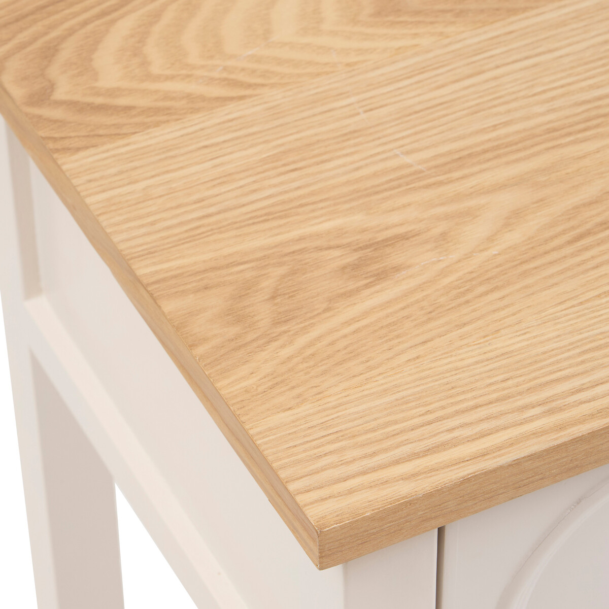 Consola MOHEA com 2 gavetas bege