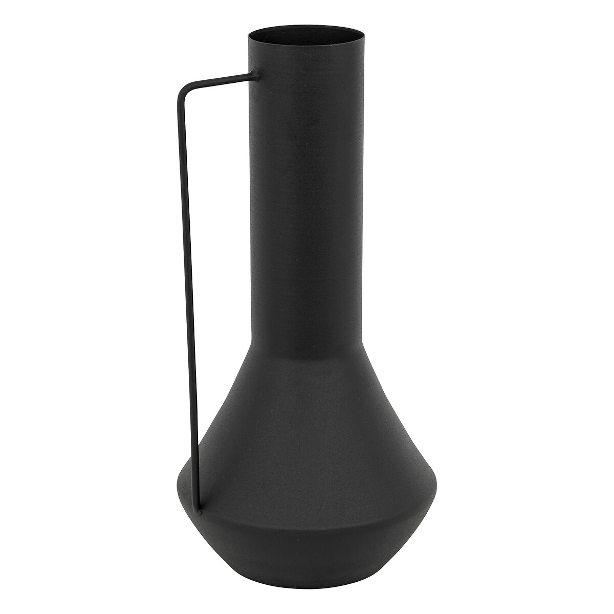 Jarra SYLVAIN preto em metal 34,5cm
