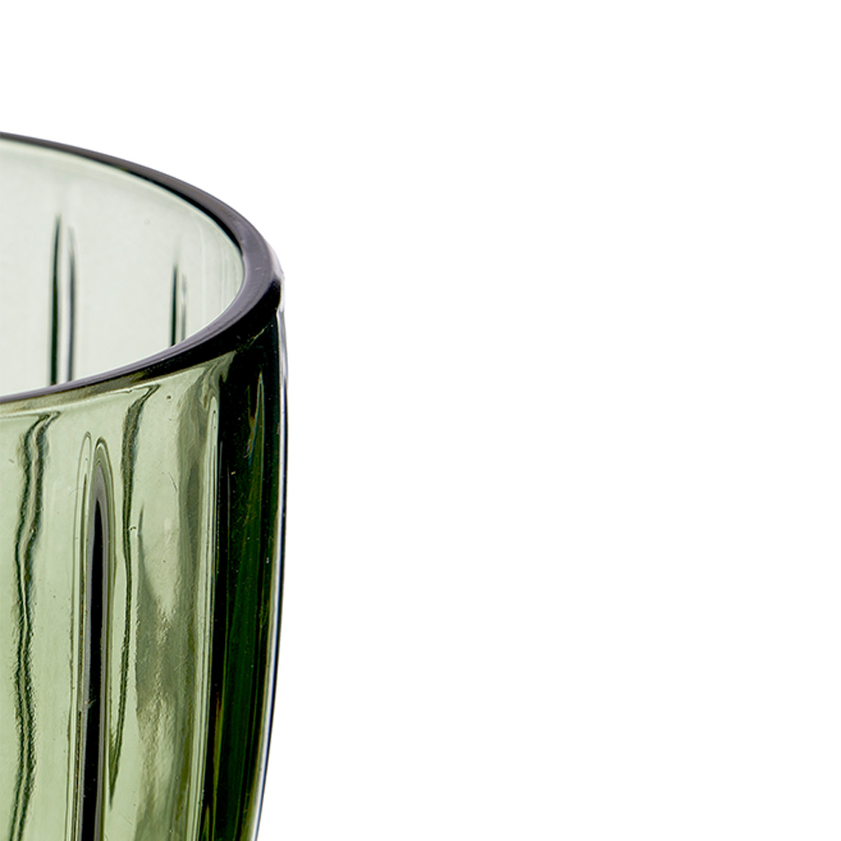 Copo alto riscas 440ml em vidro