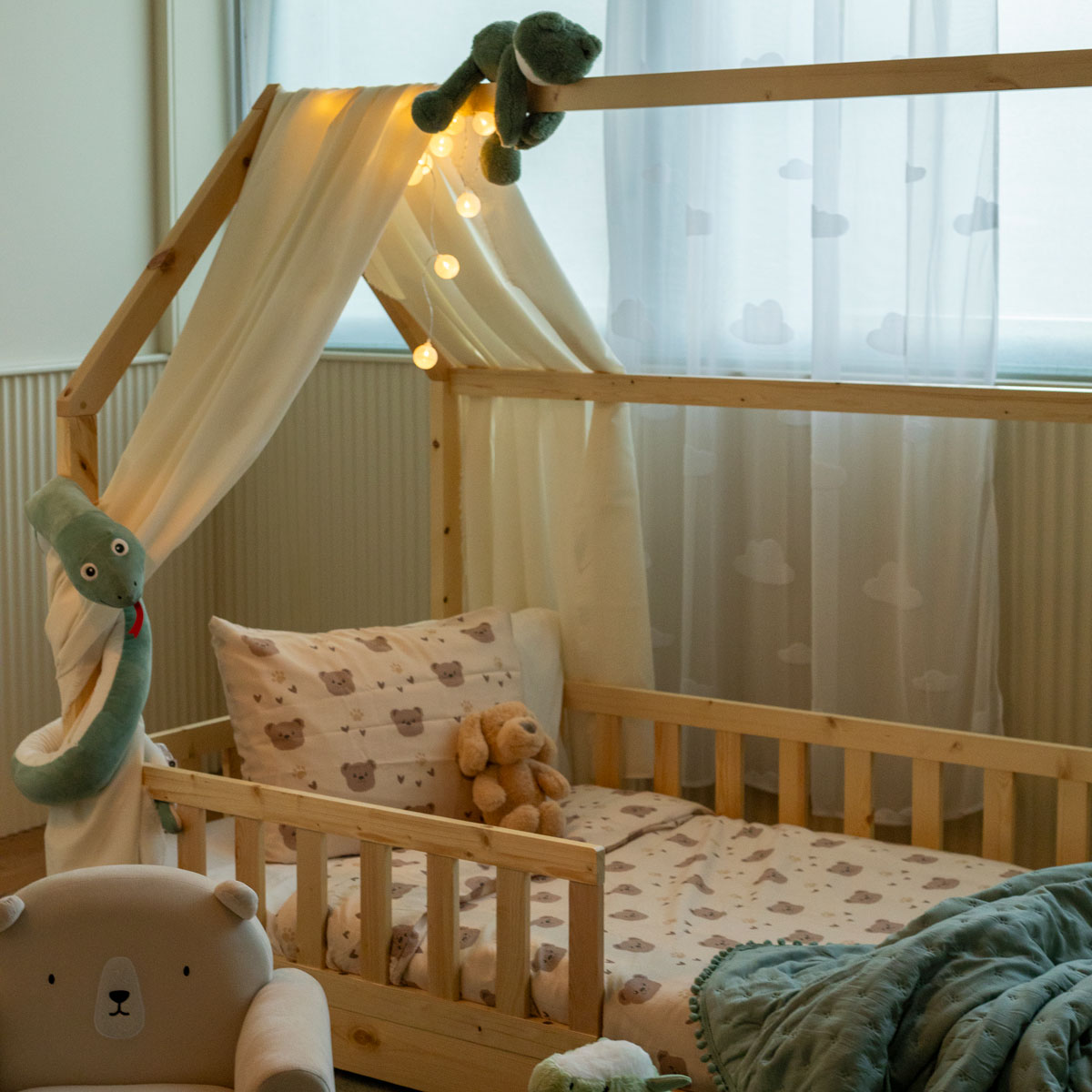 Cama MONTESSORI  natural