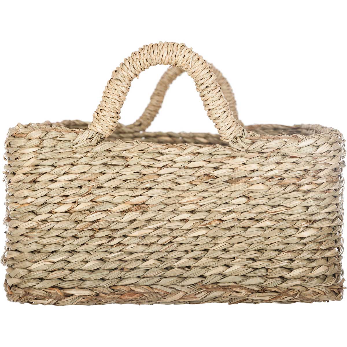 Cesto decorativo seagrass natural