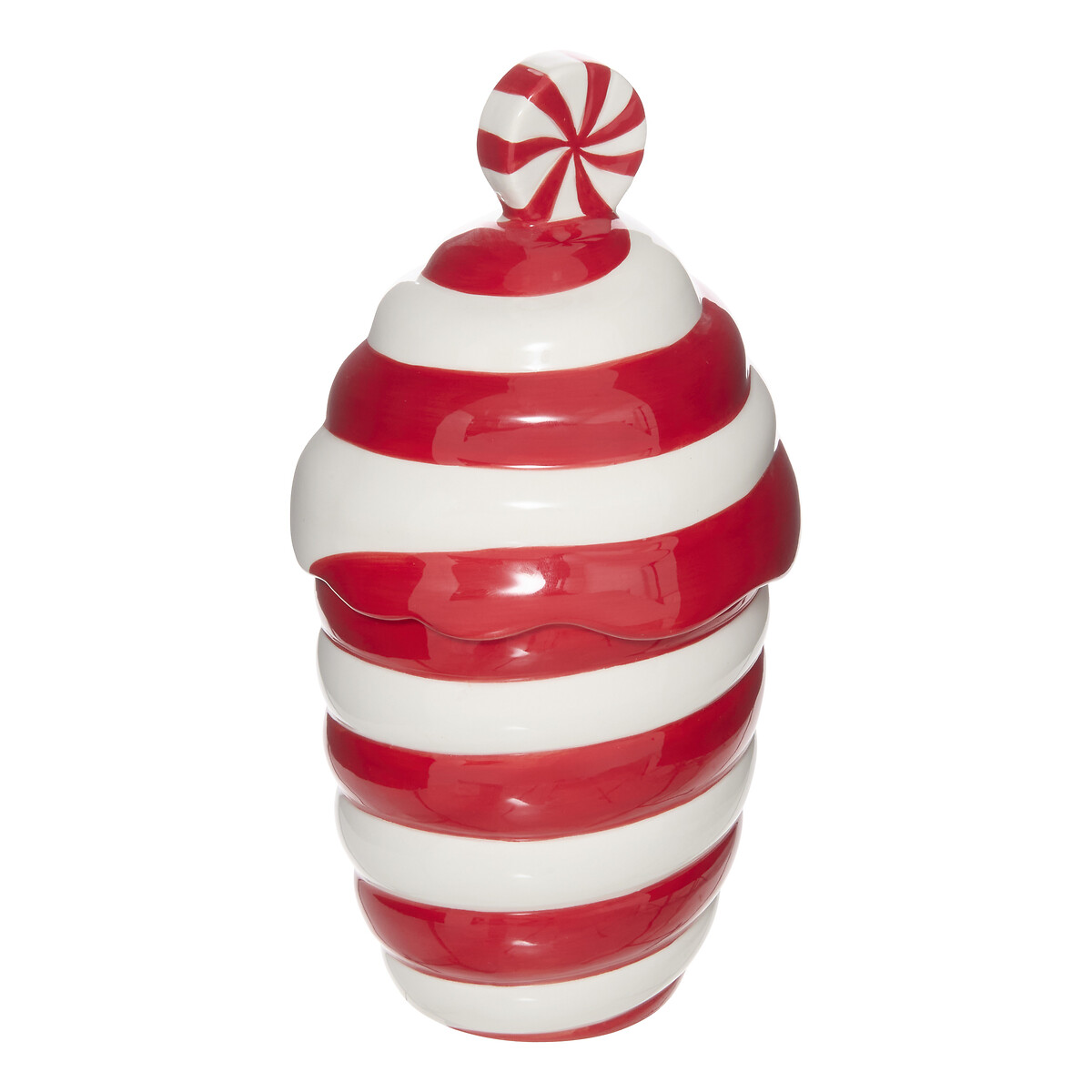 Frasco em forma de pote 22cm