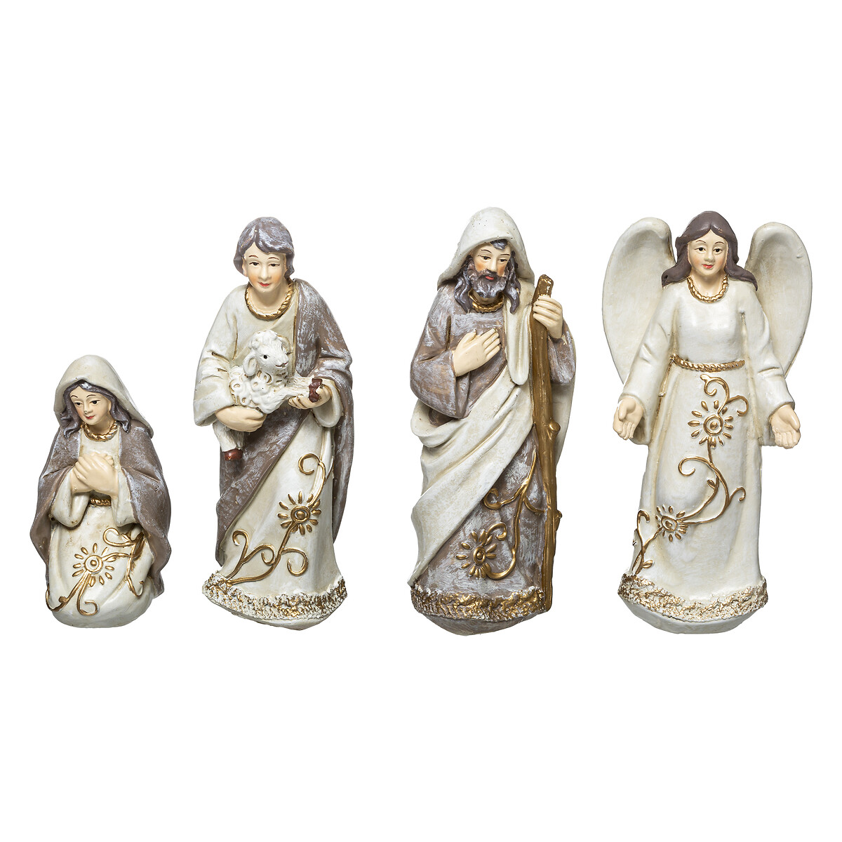 Presépio com 11 figuras e cenário,  Presépio com 11 figuras e cenário
