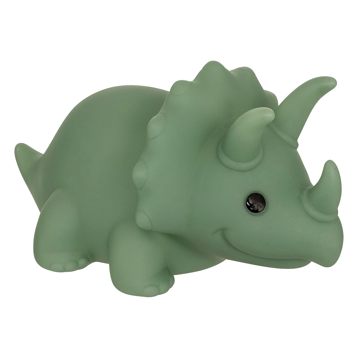Luz de presen&ccedil;a dinosauro verde 17cm