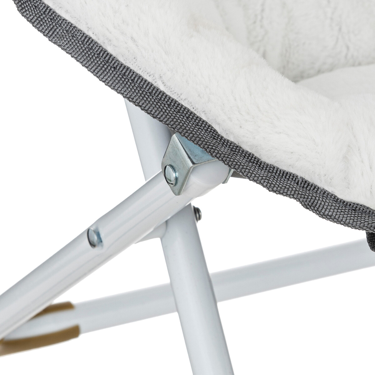 Cadeira figura raposa cinza