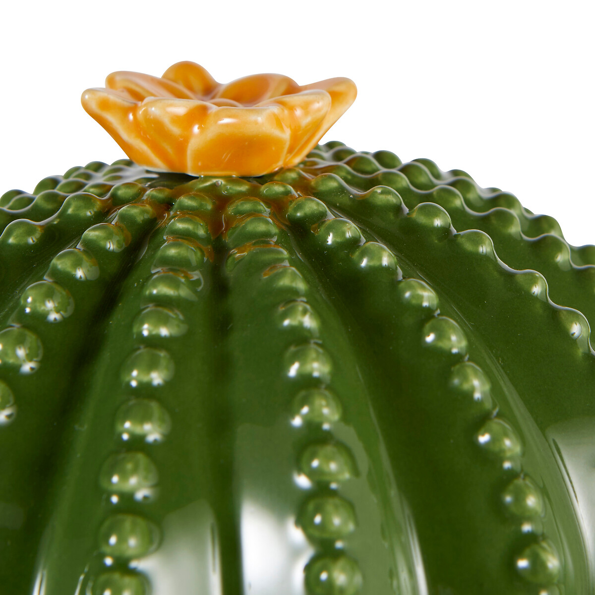 Caixa decorativa YUCATAN em cer&acirc;mica 11x16cm