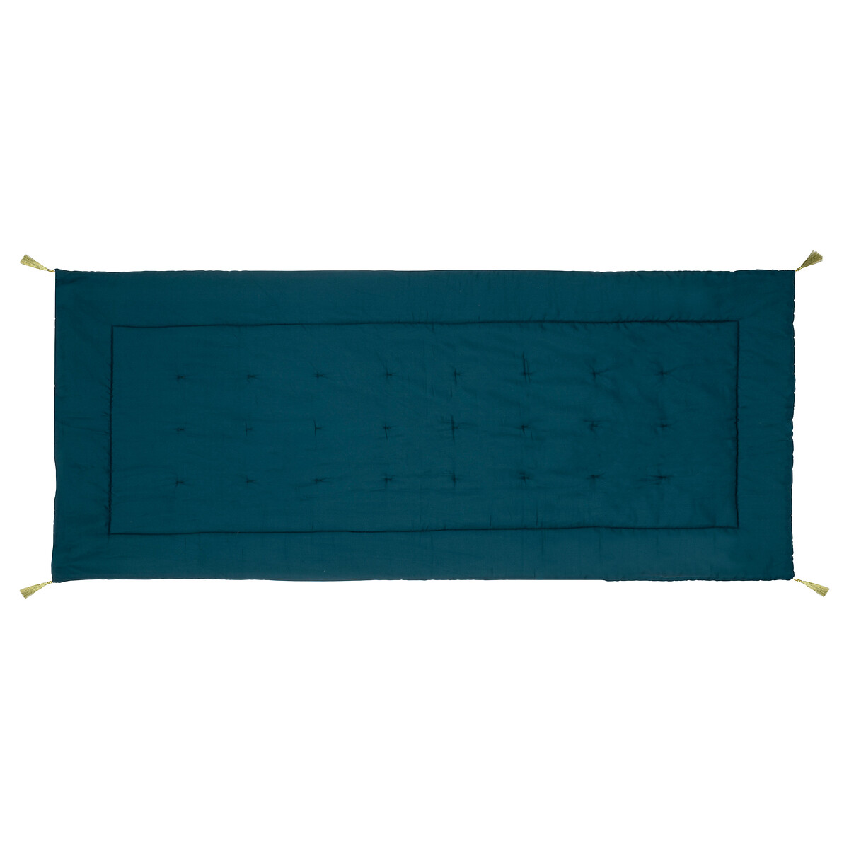 Edred&atilde;o para fundo da cama OZIE azul 80x180cm