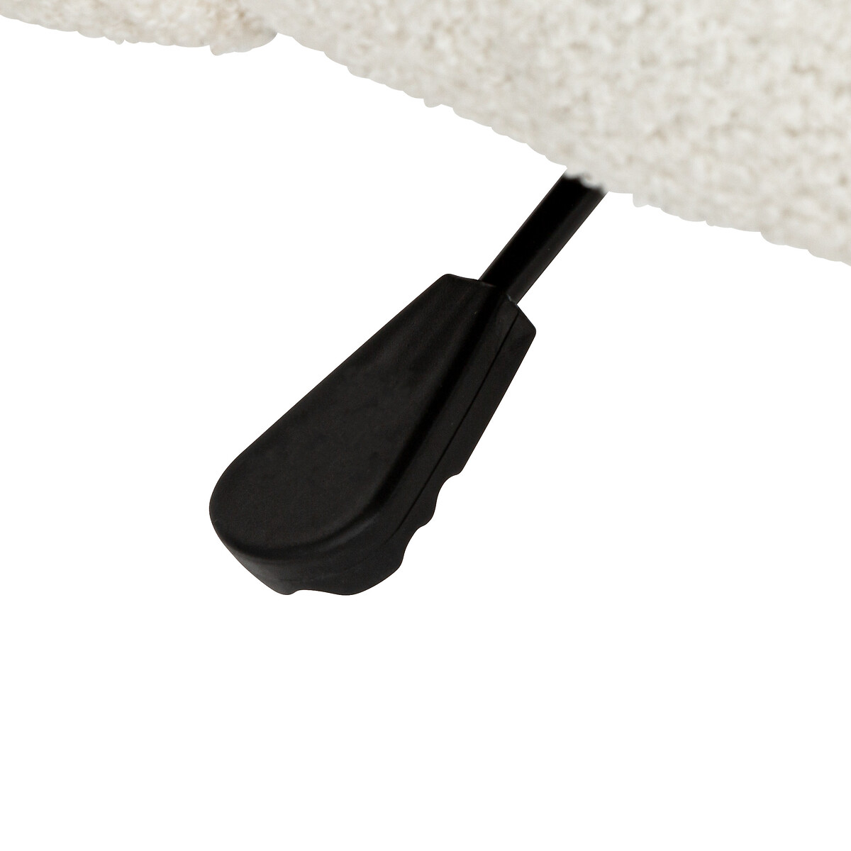 Cadeira para escrit&oacute;rio GEOS branca de veludo