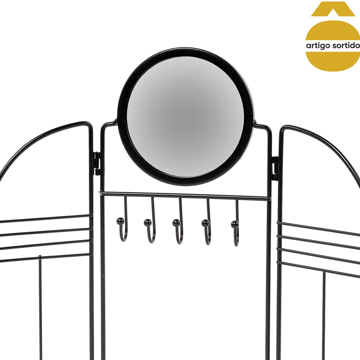 Porta bijuteria FEEL em metal 33cm