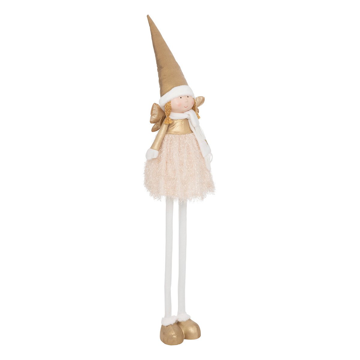 Figura de fada rose com gorro extensível 150cm,  Figura de fada rose com gorro extensível 150cm