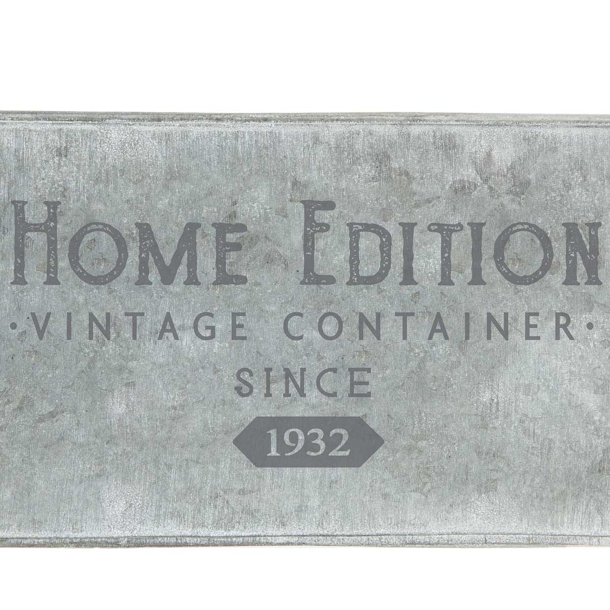 Vaseira HOME EDITION cinza em zinco