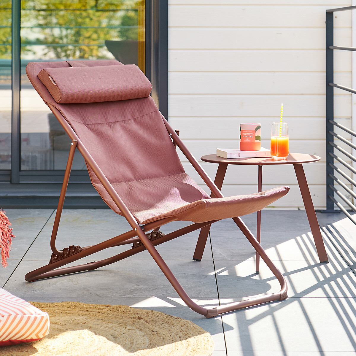 Cadeira relax MIRAEL acajou