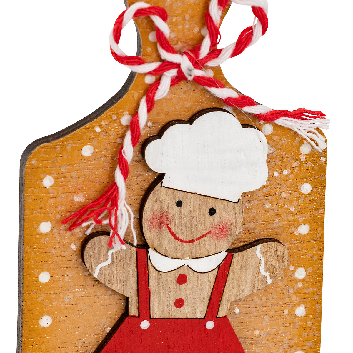 Pendurante t&aacute;bua bolacha de gengibre 12,5cm