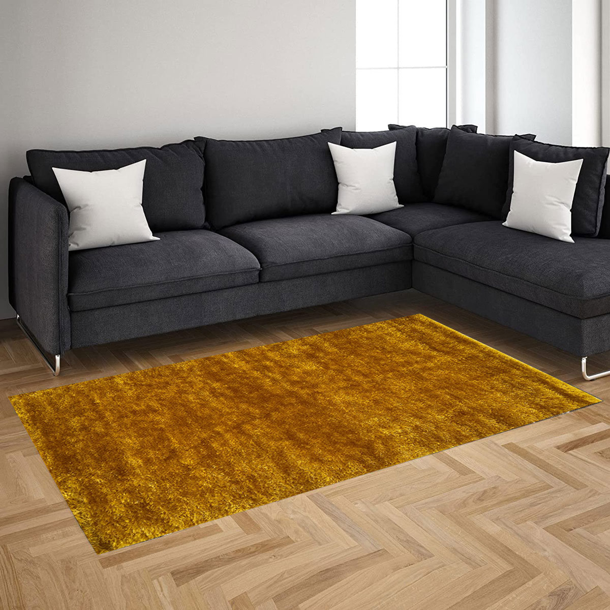 Tapete SABUGAL amarelo 140x190cm