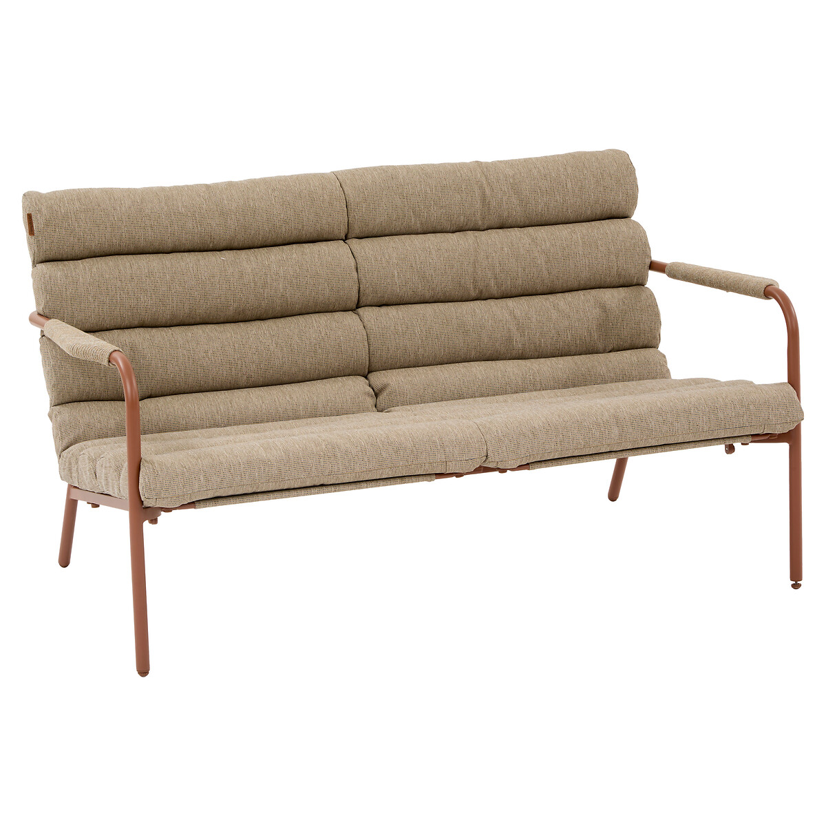 Conjunto de jardim SOLANI acajou para 4 pessoas