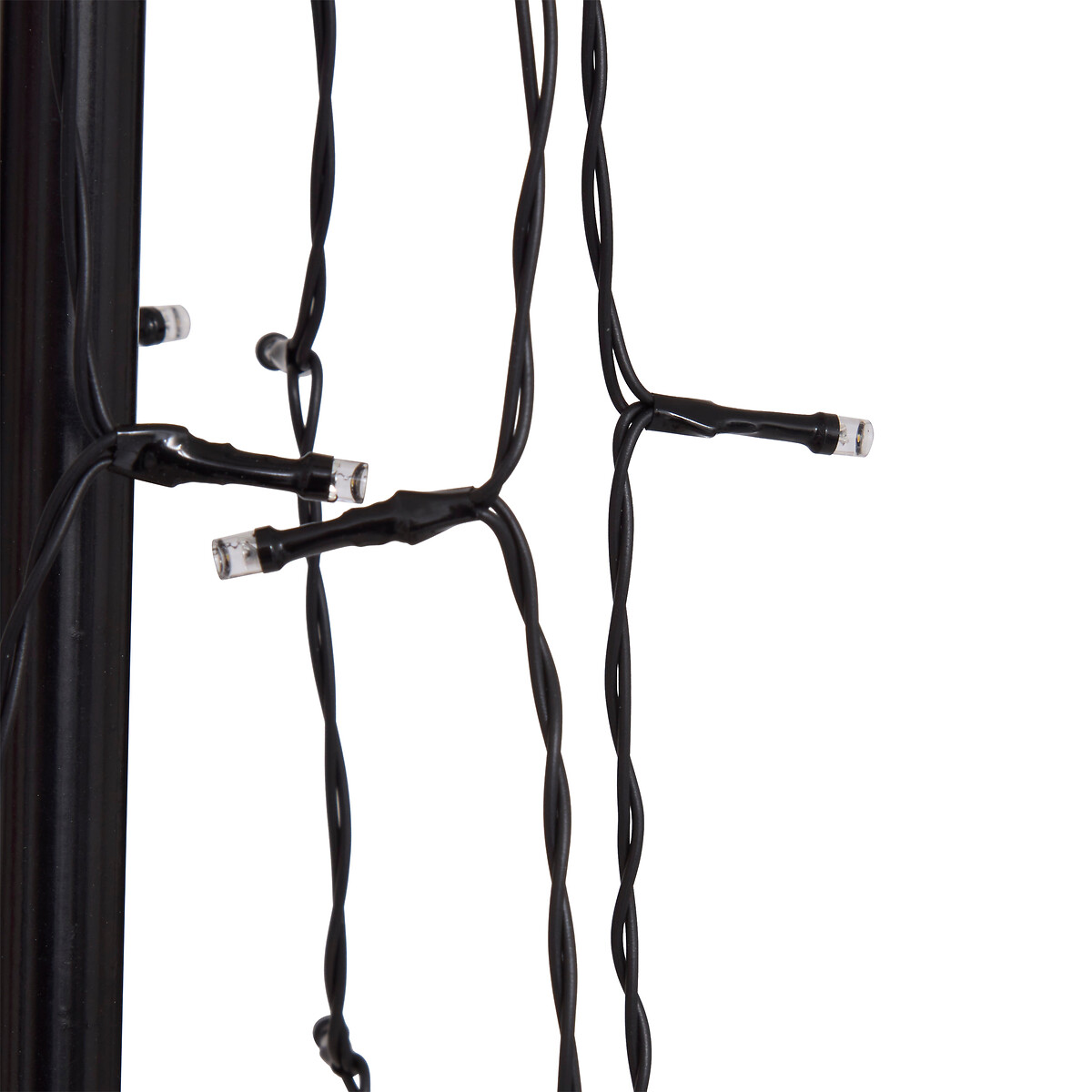 &Aacute;rvore luminosa com 130 leds branco quente 150cm