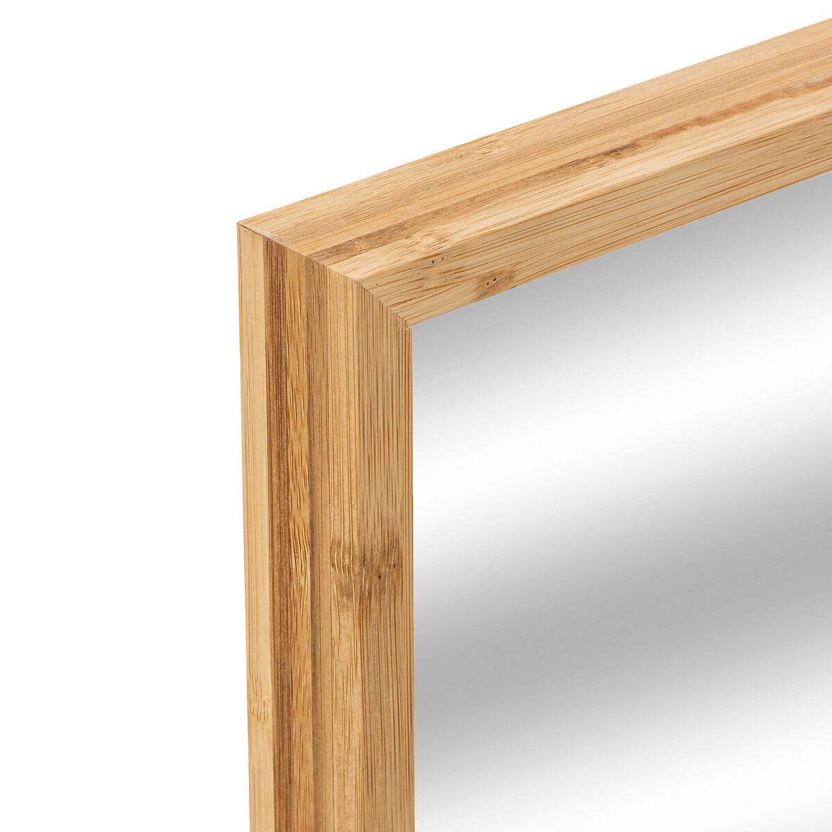 Espelho de parede wc bambu