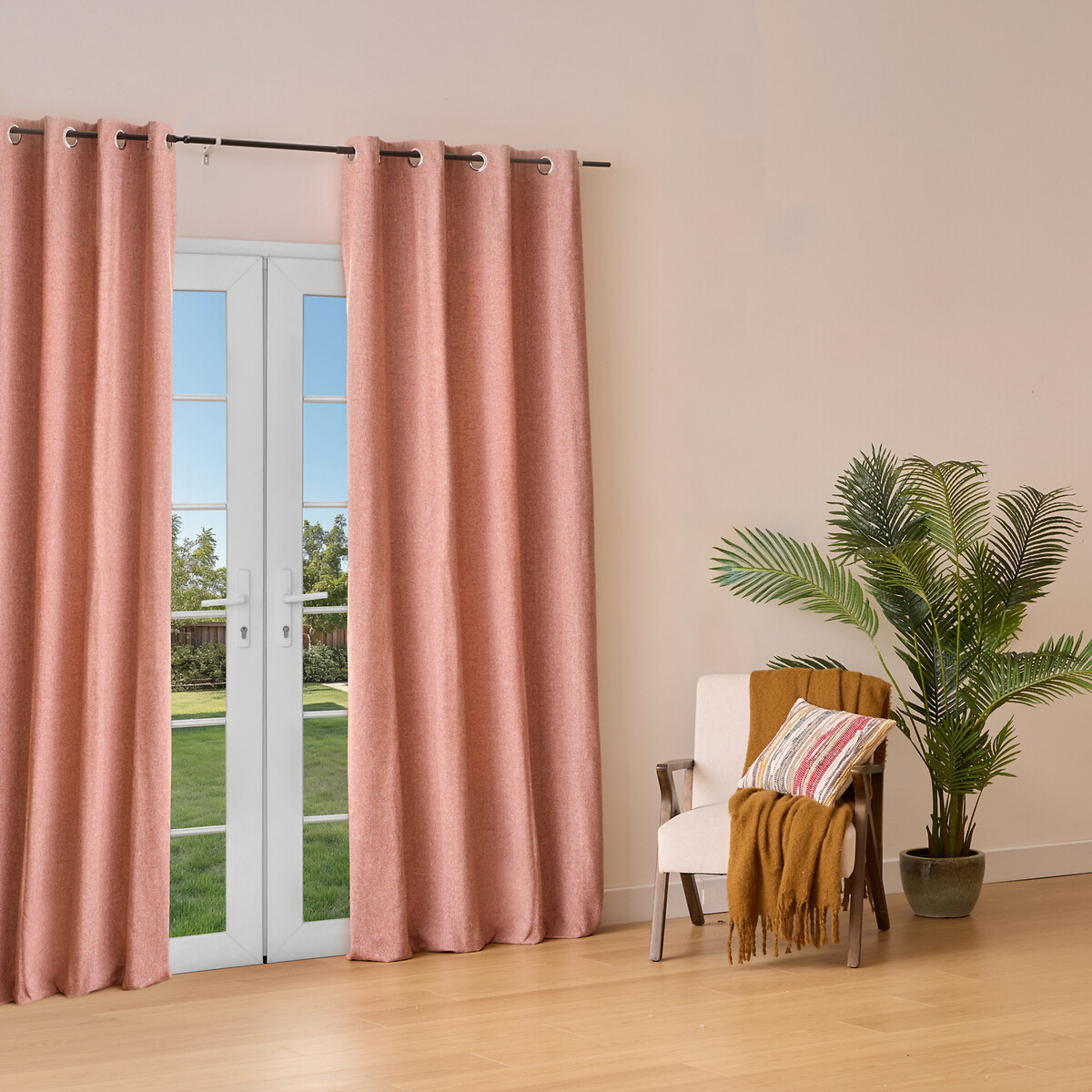 Cortina KYS isolante &acirc;mbar 140x260cm