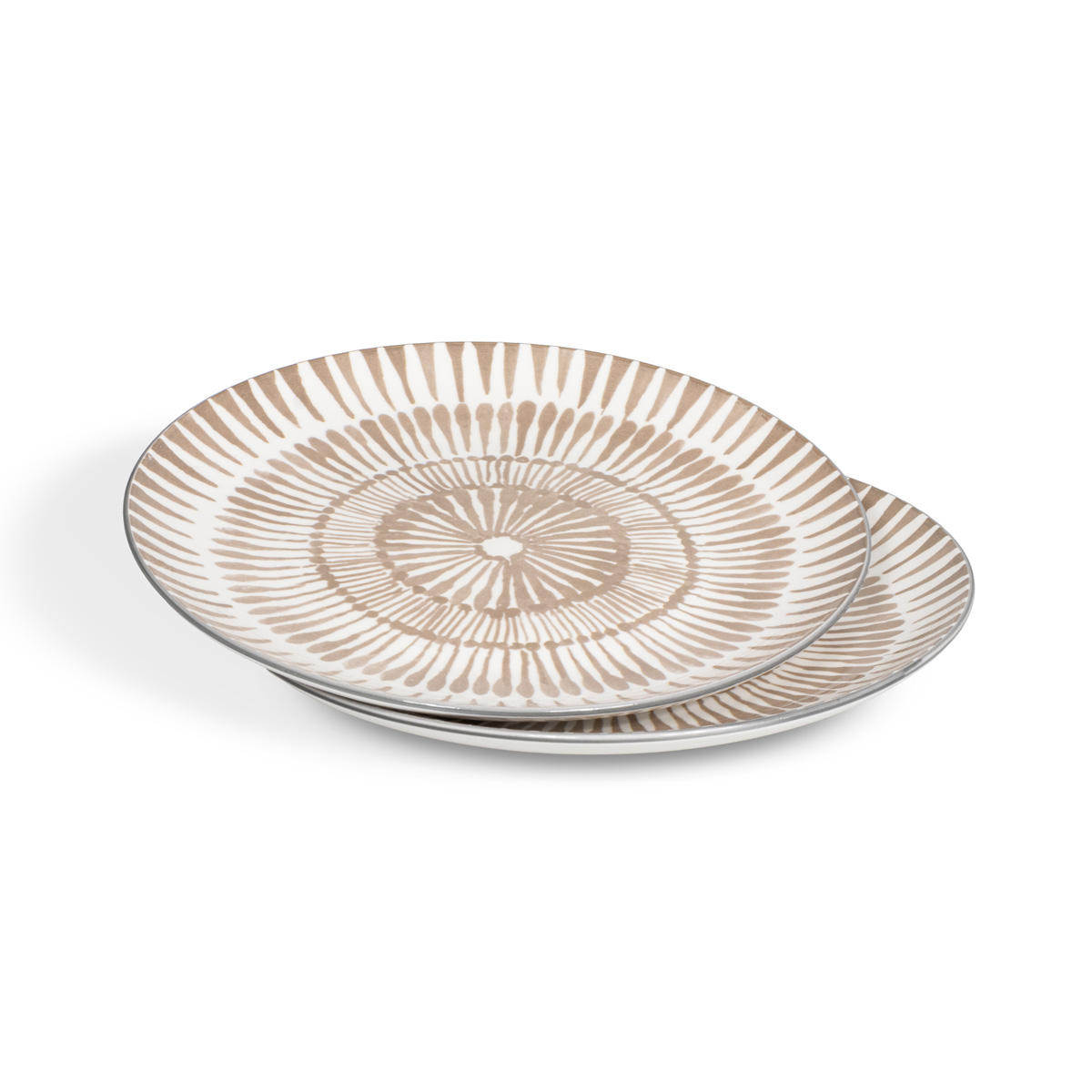 Prato raso ALIVE cinza 26,5cm