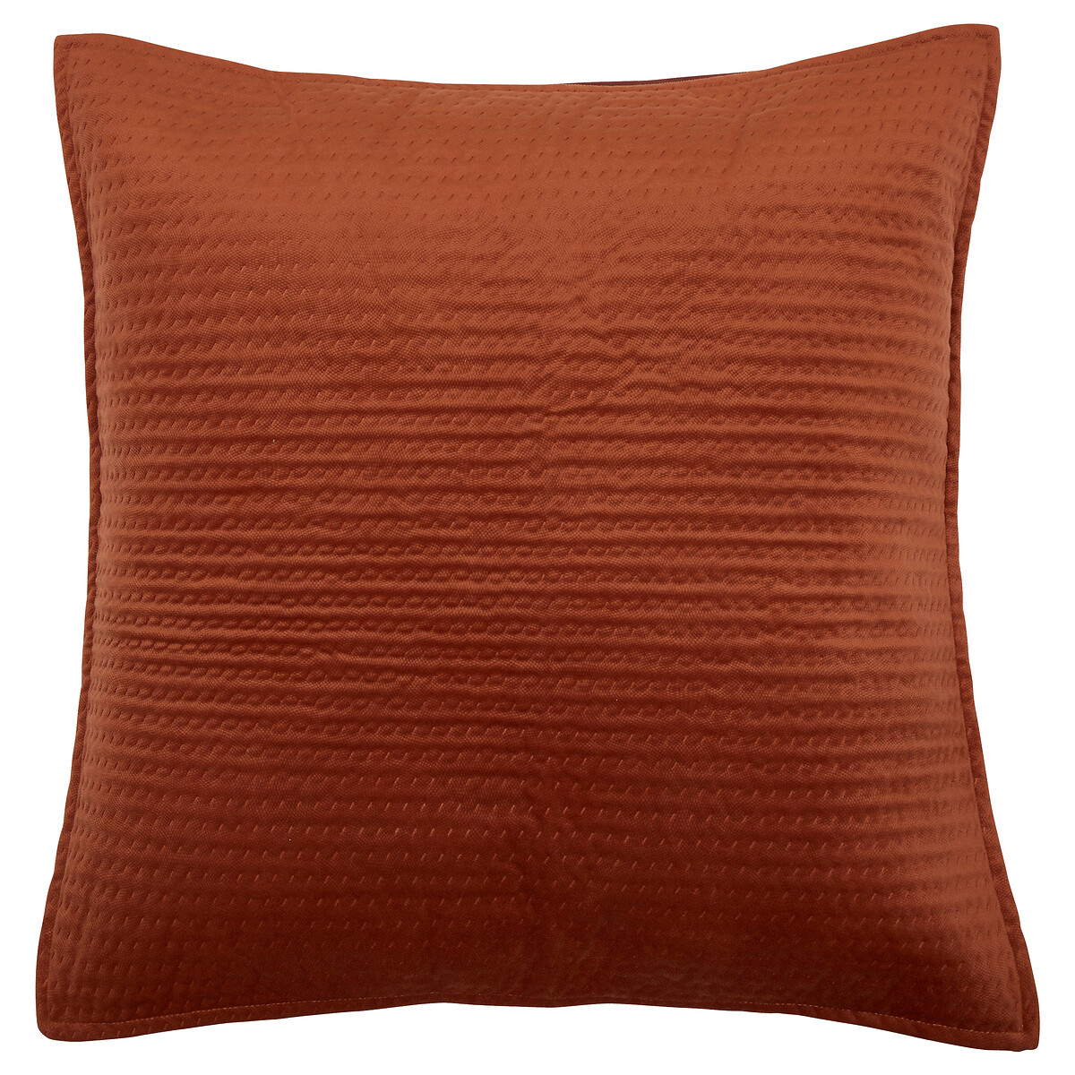 Colcha e 2 capas de almofada LILOU terracota 240x260cm