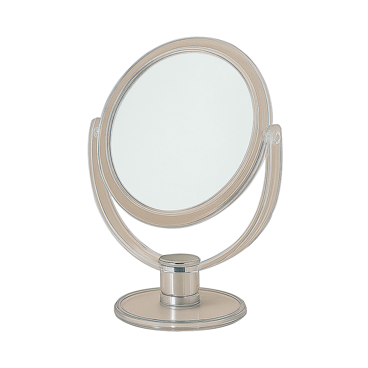 Espelho pl&aacute;stico transparente 13x18x18cm