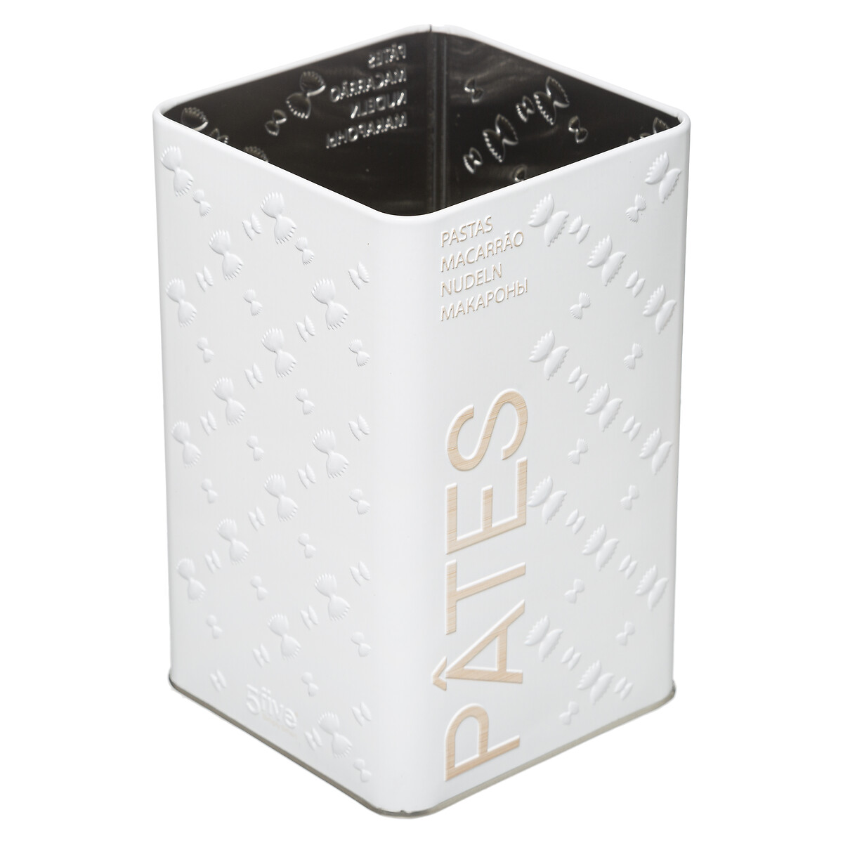 Caixa para massa em metal 1kg