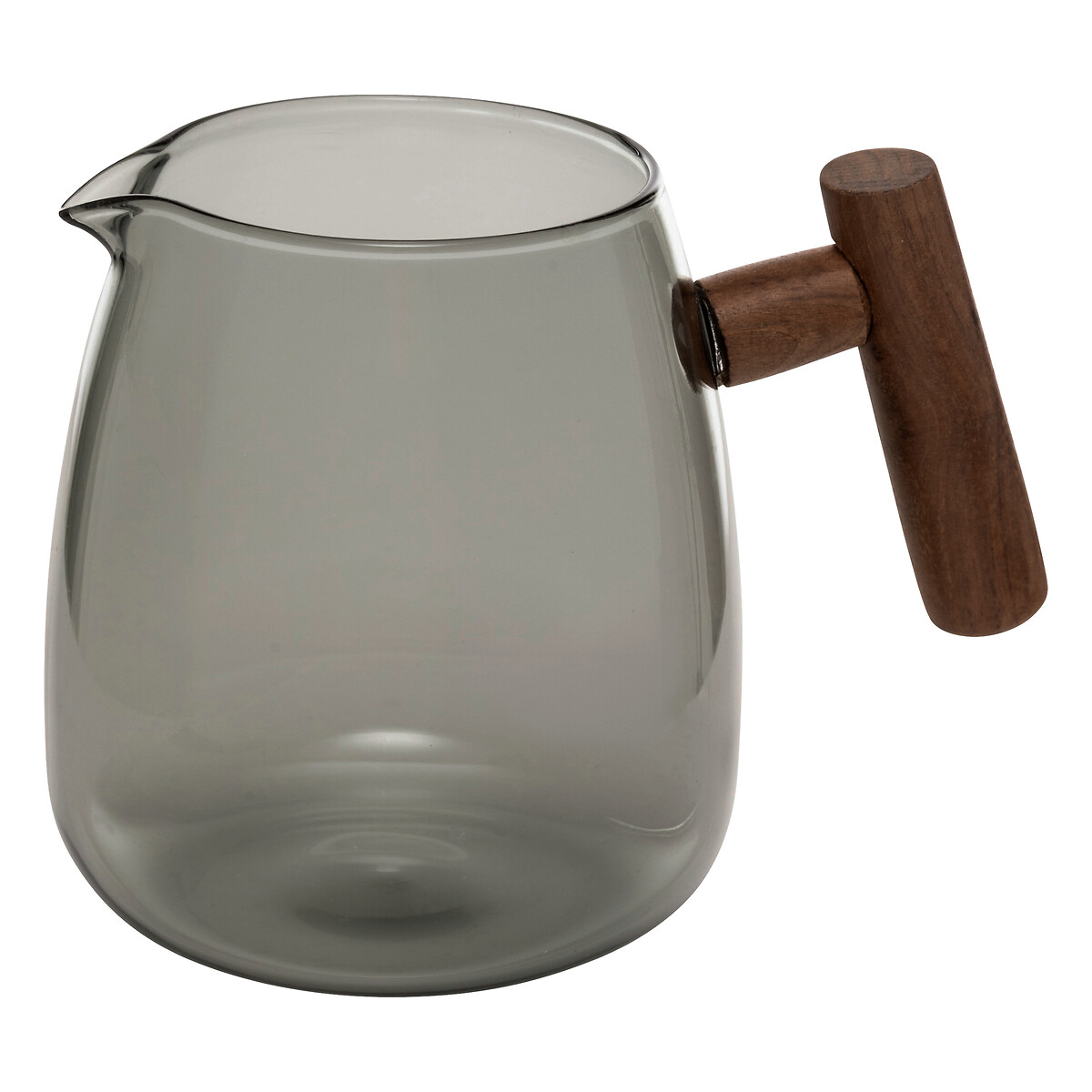 Bule cinza em vidro TWISTED LIME 80cl