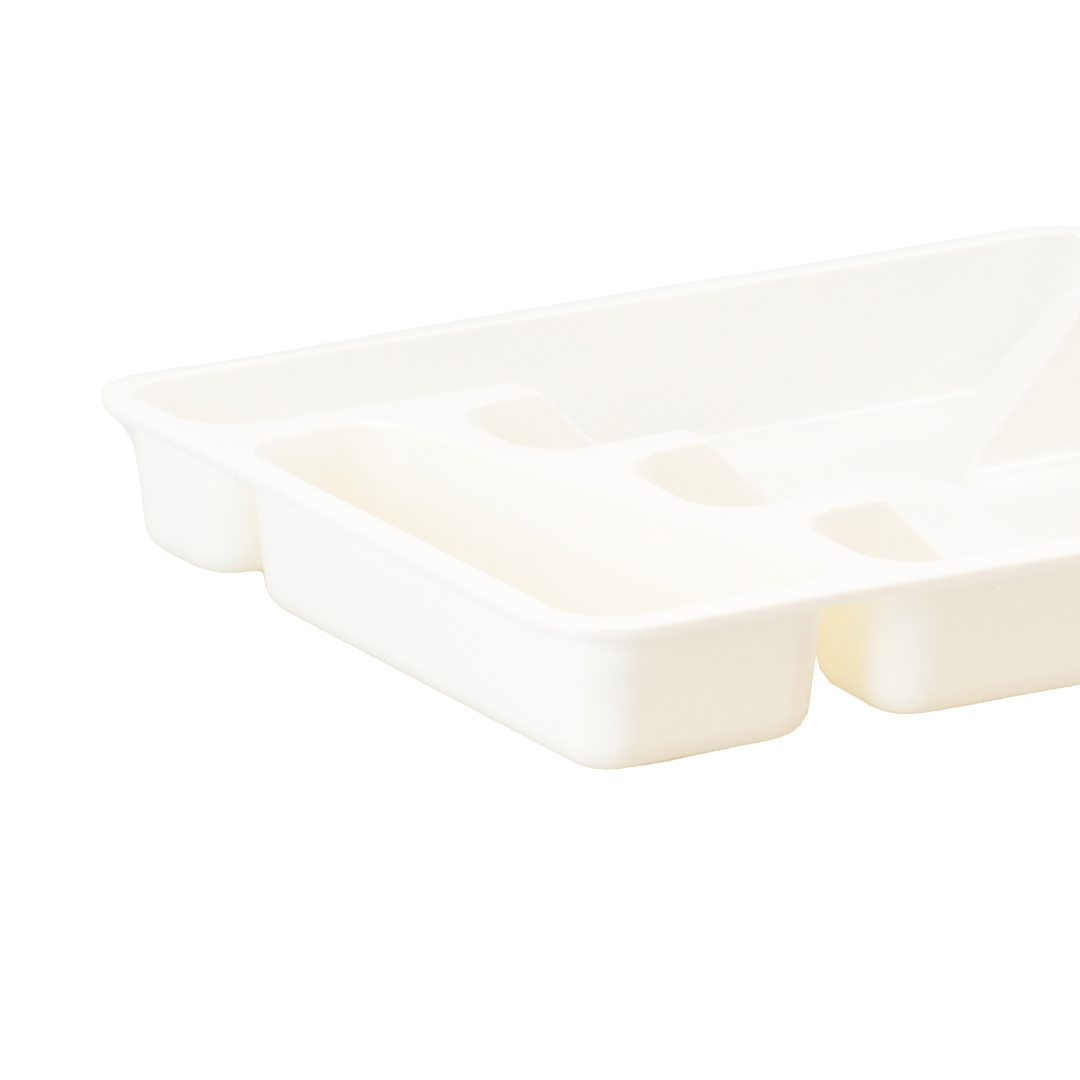 Tabuleiro para talheres EUROPA branco