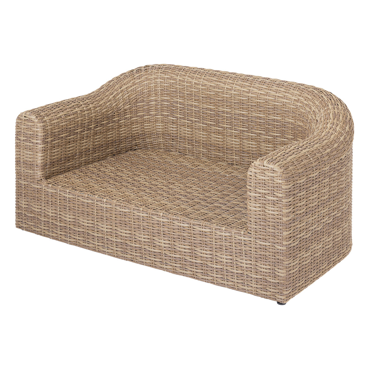 Sofá MOORÉA savana em rattan sintético 2 lugares,  Sofá MOORÉA savana em rattan sintético 2 lugares